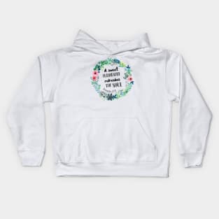 Proverbs 27:9 Kids Hoodie